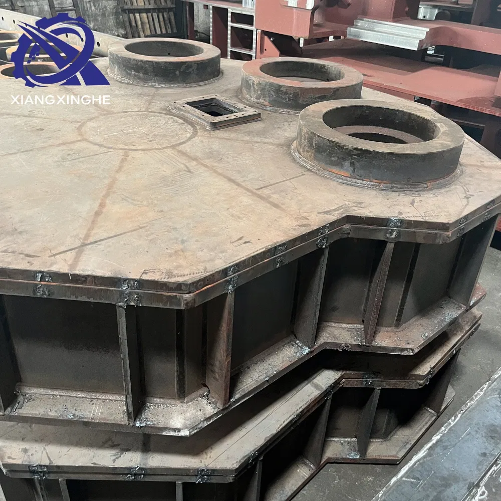 Laser Cutting Carbon Heavy Steel Structure Fabrication Welding Sheet Metal Mechanical Part