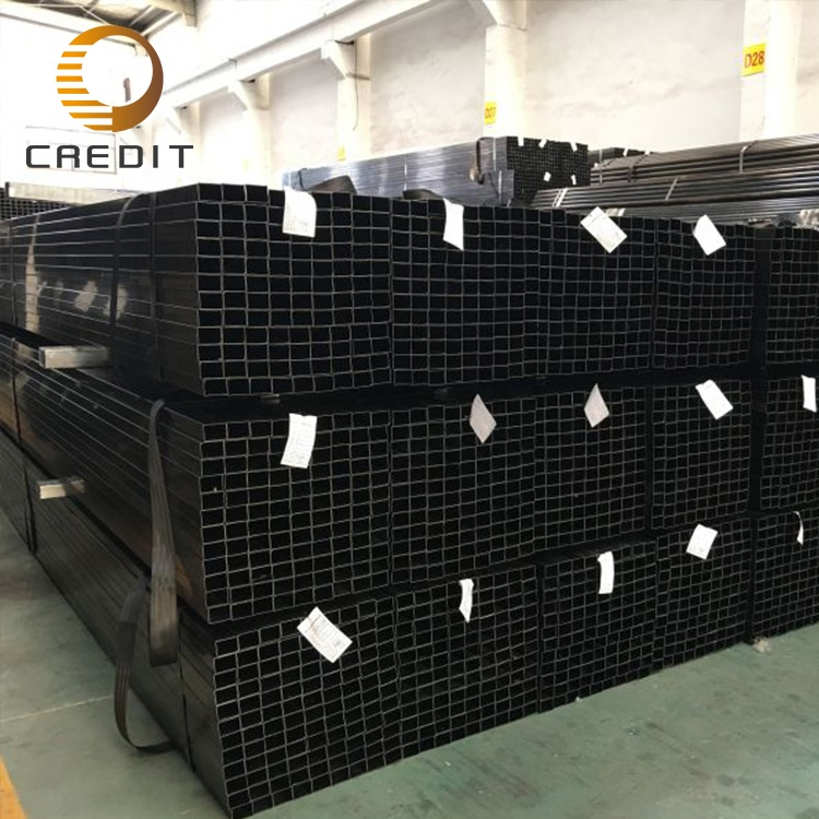 Credit Cold-Formed Carbon Steel Square Rectangular Iron Tubular Profile with One Seam