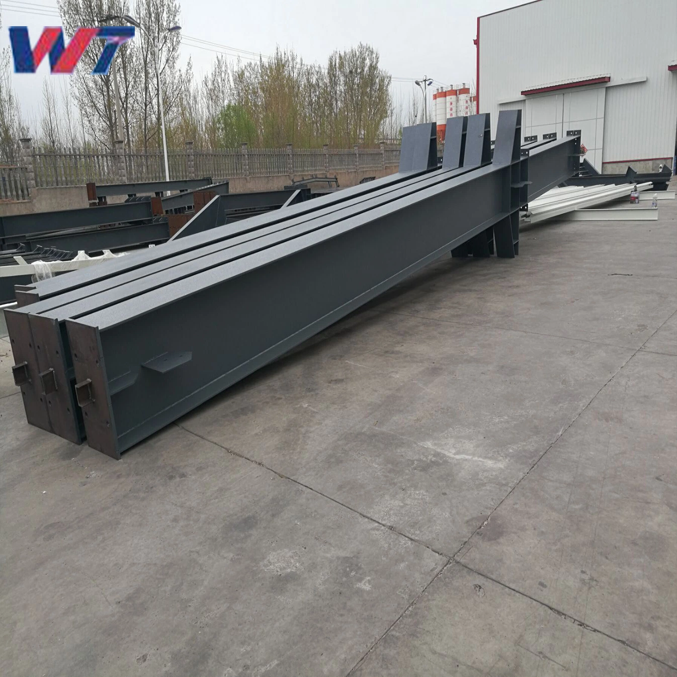 Custom Structural Steel Fabrication/Steel Construction/Steel-Works/Steel Members/Galvanized/Painted/Welded Beam/Column/Steel Profile/Steel Structure
