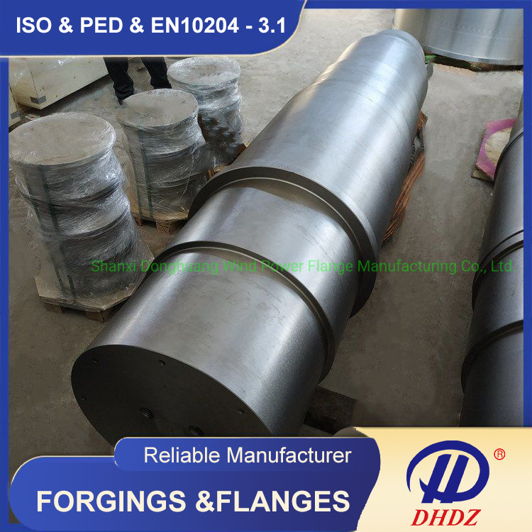 Steel Forgings Main Shaft Forging Step Shaft Forged Block Forgings