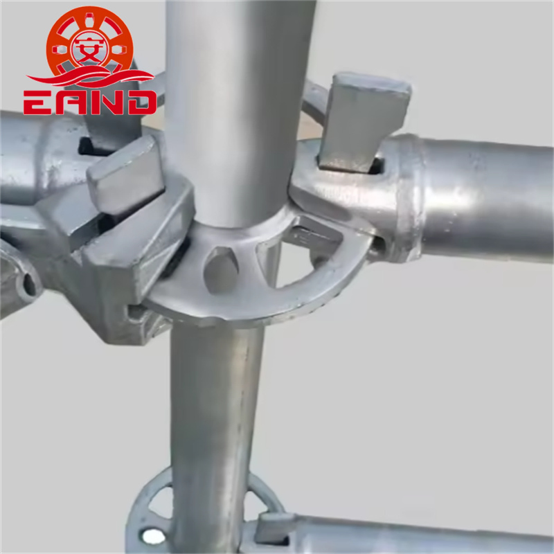 Heavy-Duty Galvanized Ring Plate for Steel Scaffolding Systems