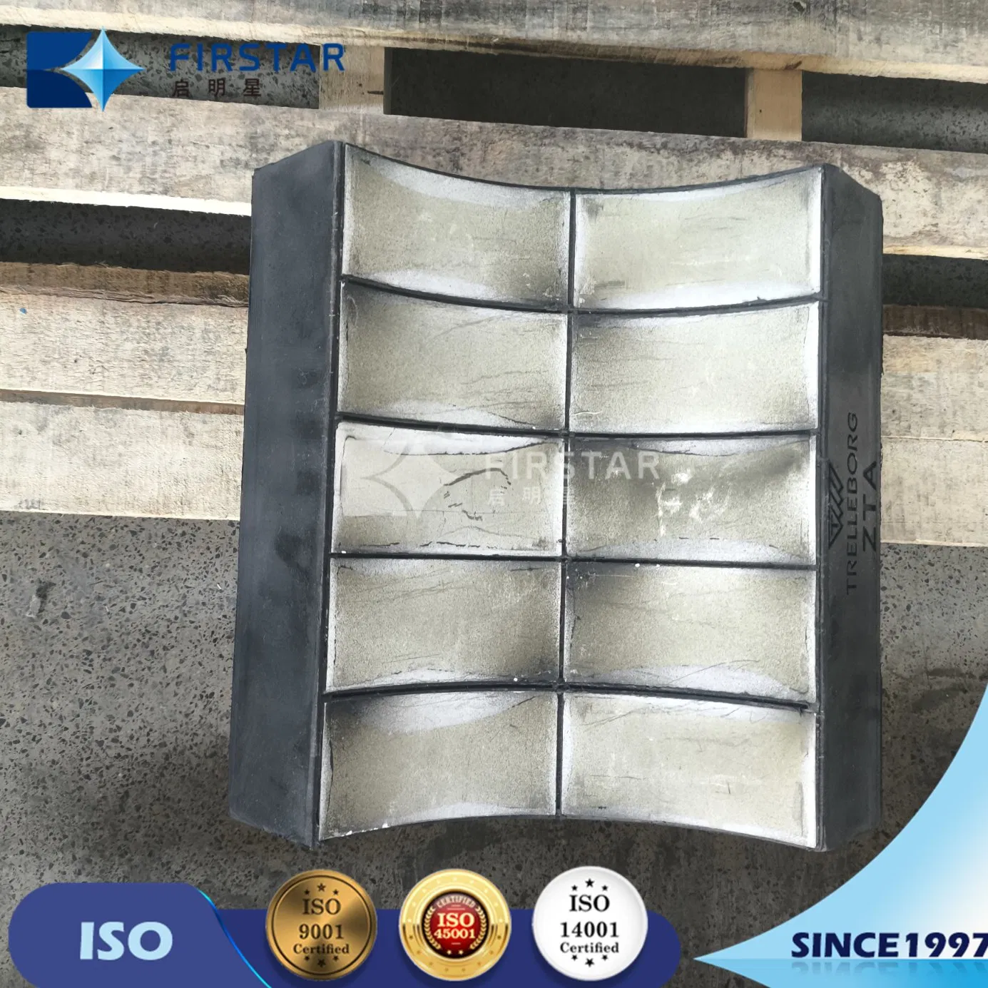 High-Quality Ceramic Composite Impact Blocks for Industrial Use