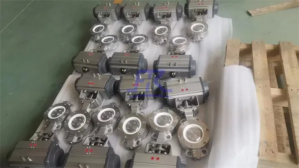 Ceramic Lined Butterfly Valve View 4