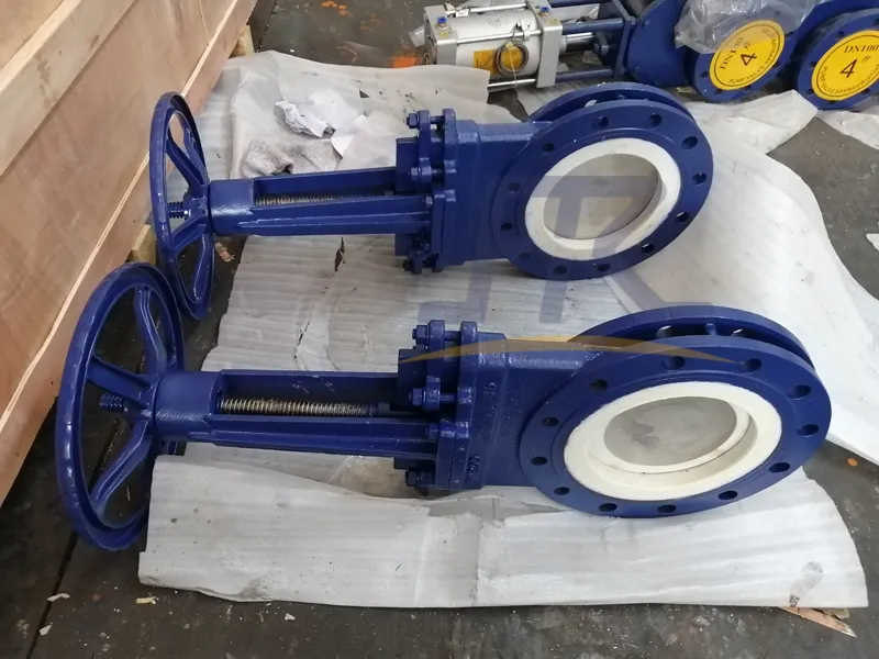 Ceramic Lined Slurry Knife Gate Valve