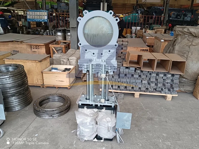 Ceramic Lined Knife Gate Valve 2