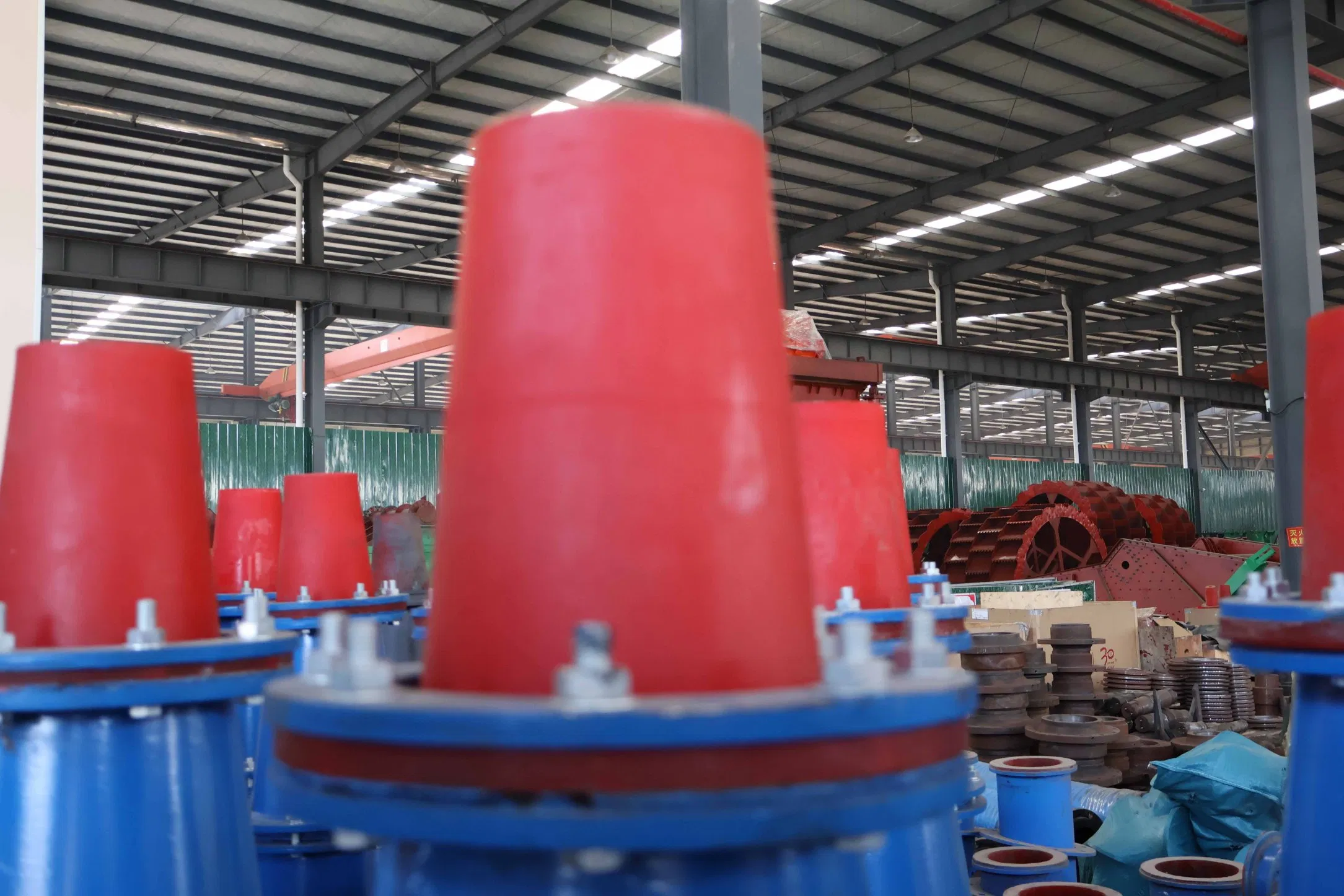 High-Strength Carbon Steel Cyclone Separator with Rubber Liner for Coal Mine Processing Factory Price Wholesale