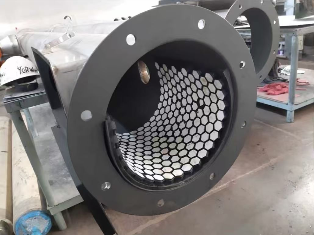 Premium Alumina Ceramic Lined Steel Elbow Bends for Pipelines