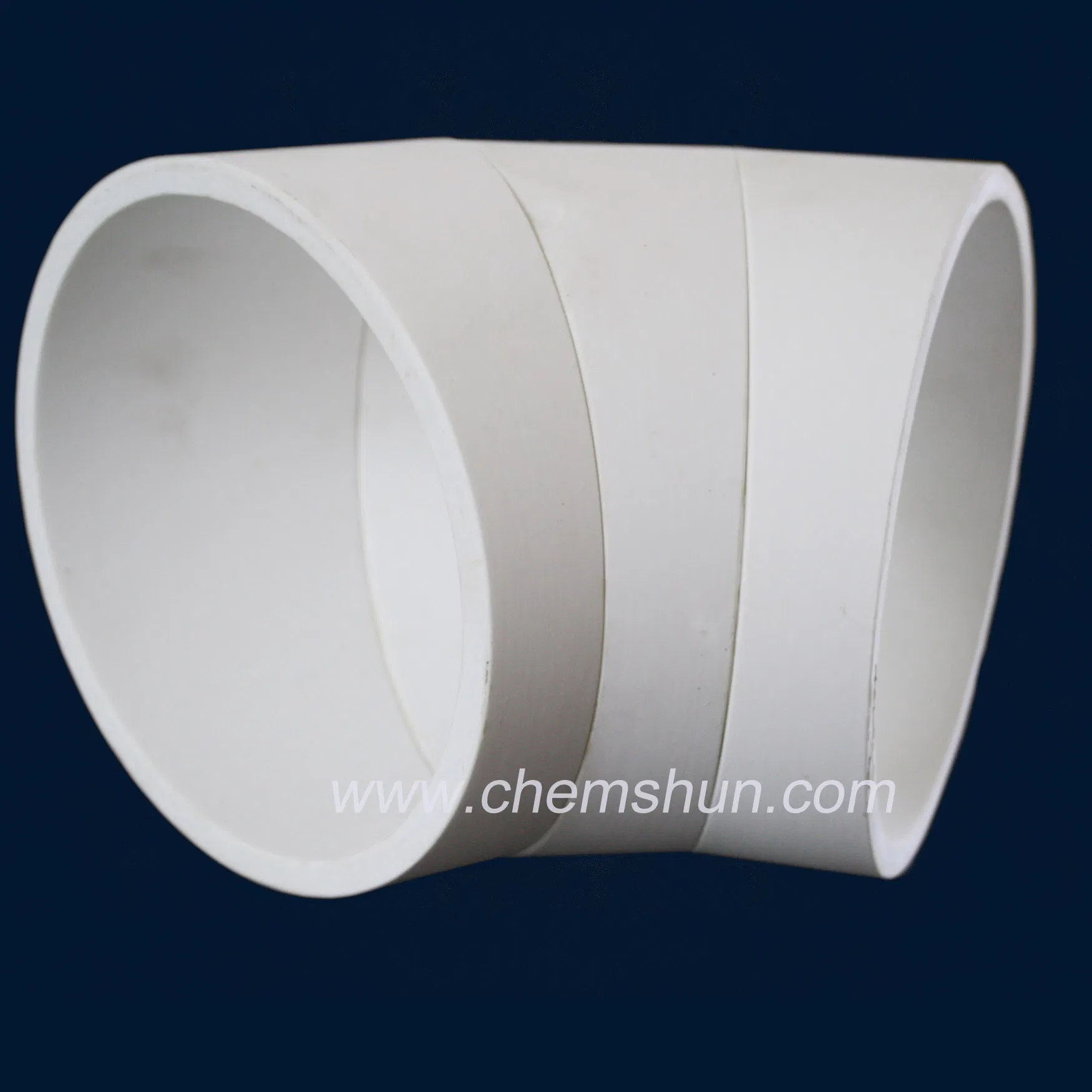 High Abrasion Resistant Alumina Ceramic Lined Bend 90 Degree Ceramic Tube Elbow