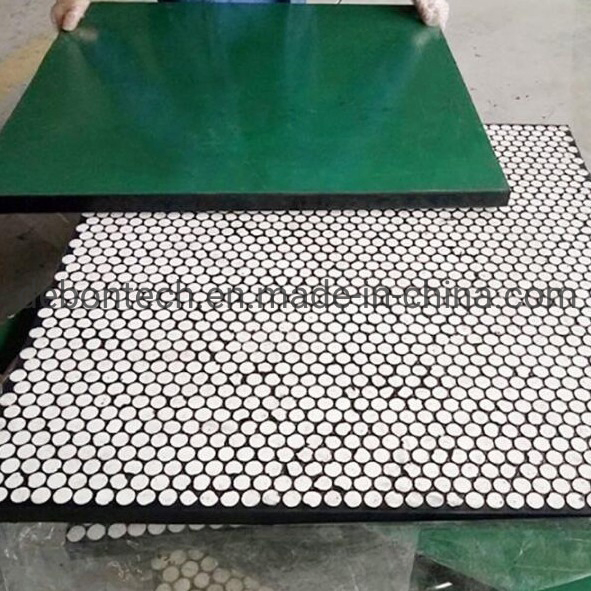 Wear Resistant Liner Composite Rubber Ceramic Wear Plate