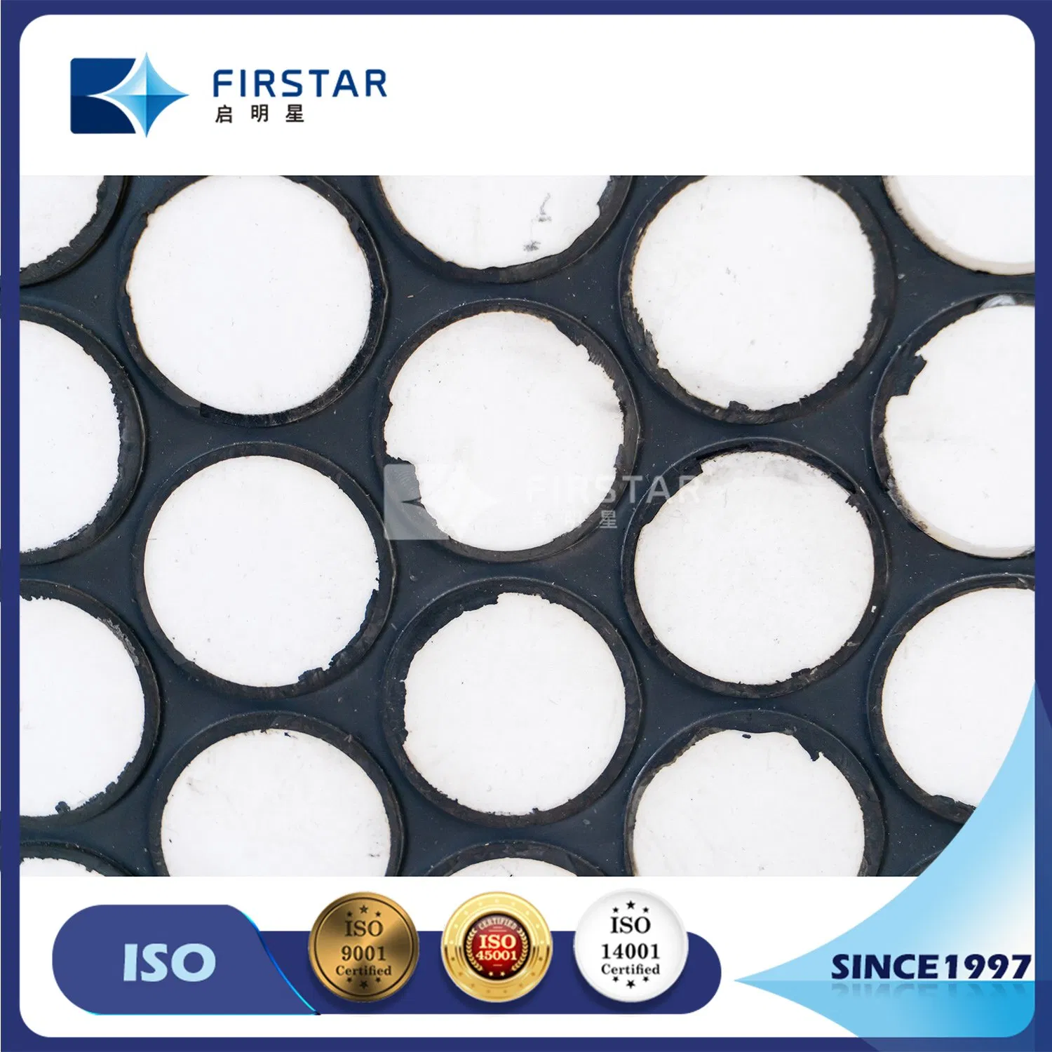 Durable Composite Rubber Ceramic Panels for Mining Applications