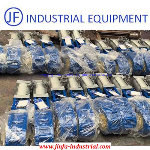 DN80 Pneumatic Ceramic Lined Twin Disc Gate Valve