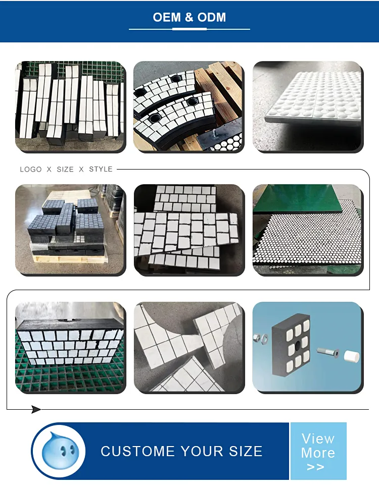 Ceramic Rubber Composite Liner