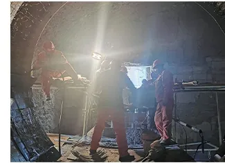 Kiln Mouth Construction