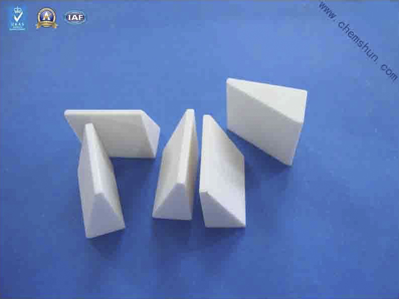 Chemshun 92% Alumina Ceramic Pre-Engineered Tile Lining for Lined Chute-China Manufacturers