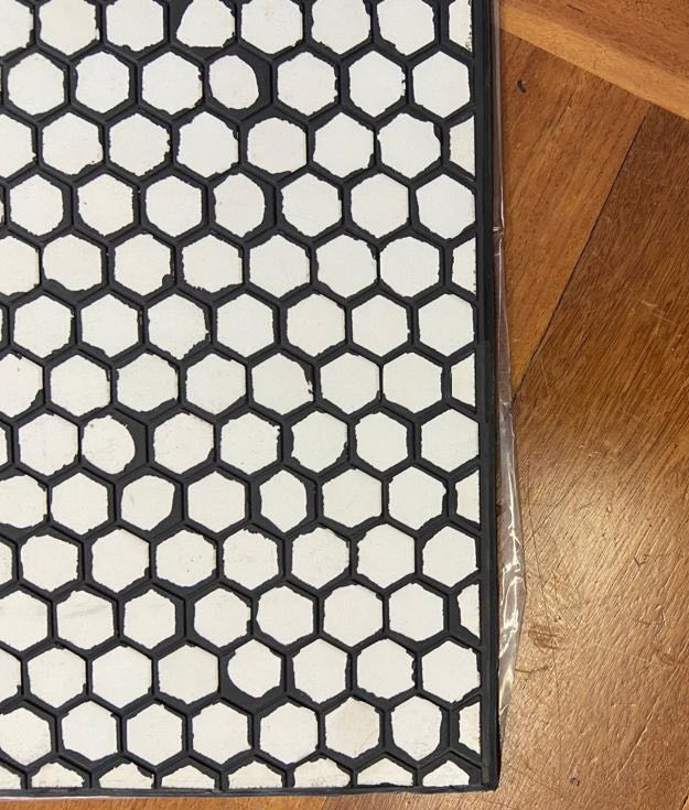 Ceramic Wear Protection Liners Composite Rubber Ceramic Wear Plate