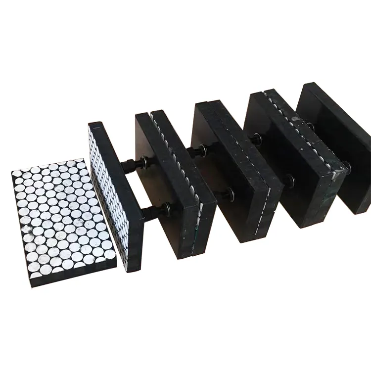 Metal Back Rubber Ceramic