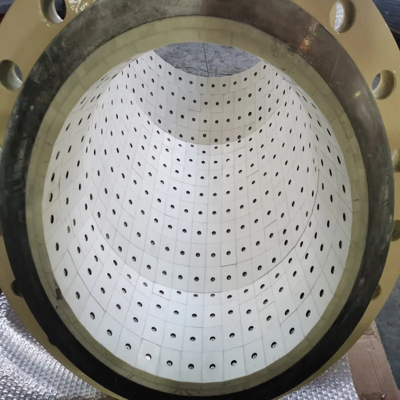 Welded Alumina Ceramic Lined Pipe