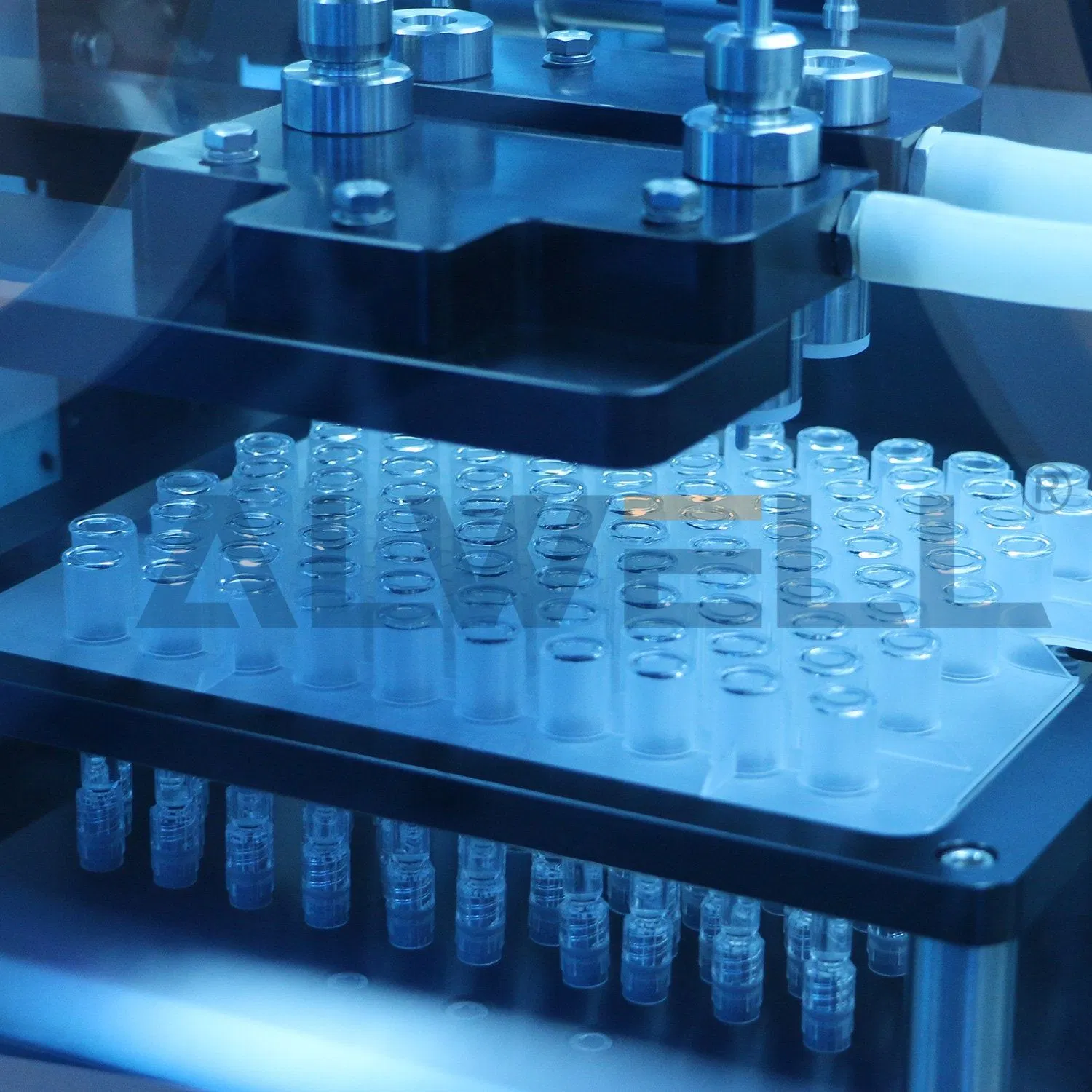 Automatic Hyaluronic Acid Liquid Gel Pfs Prefilled Stoppering Nested Syringe Filling Machine