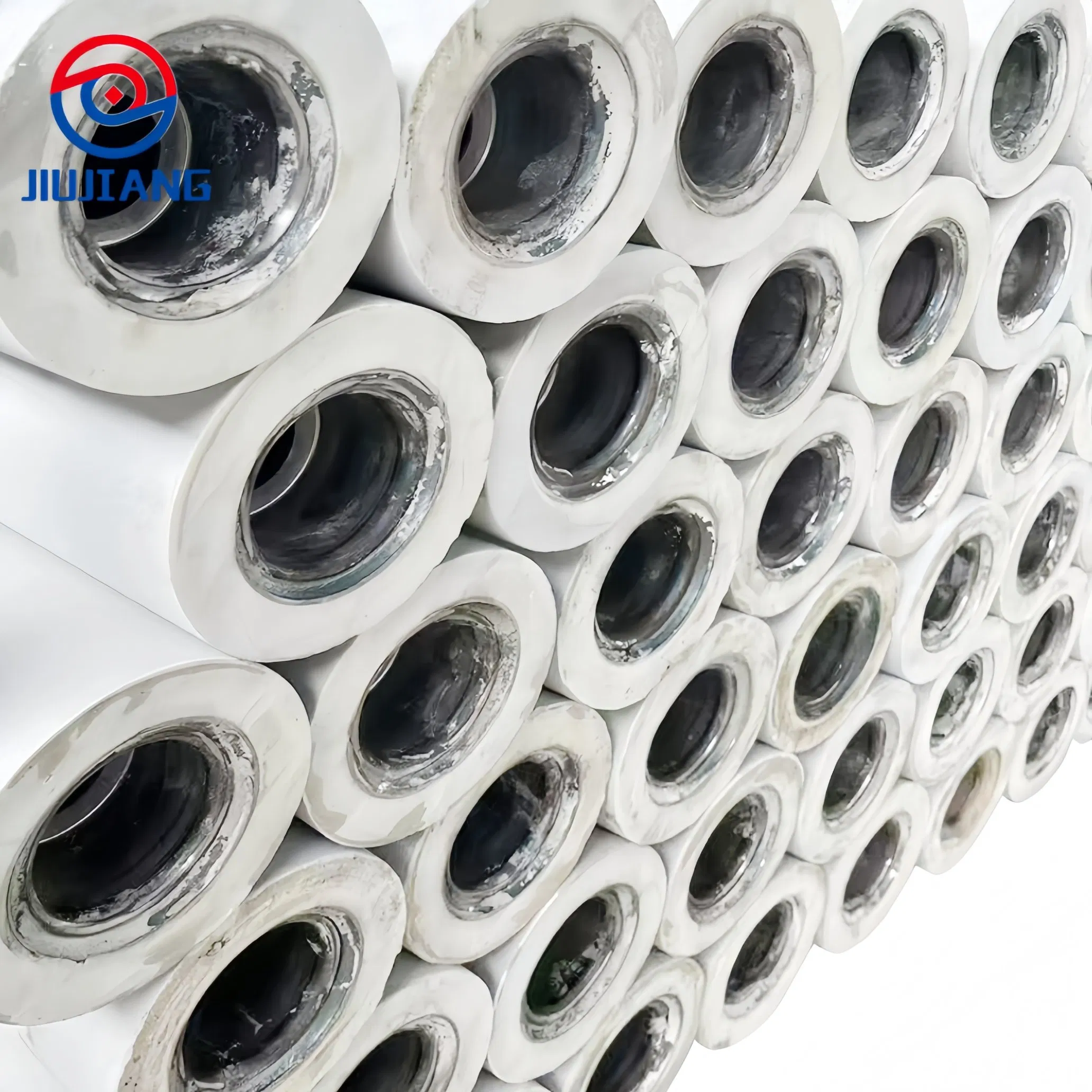 Wear Resistant Cold Bonded Ceramic Lagging Pulley for Coal Conveying