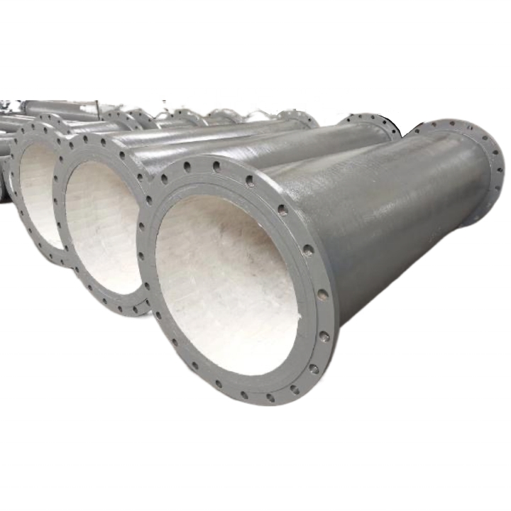 Widely Used Alumina Ceramic Tiles Lined Straight Steel Pipes Bends Elbow