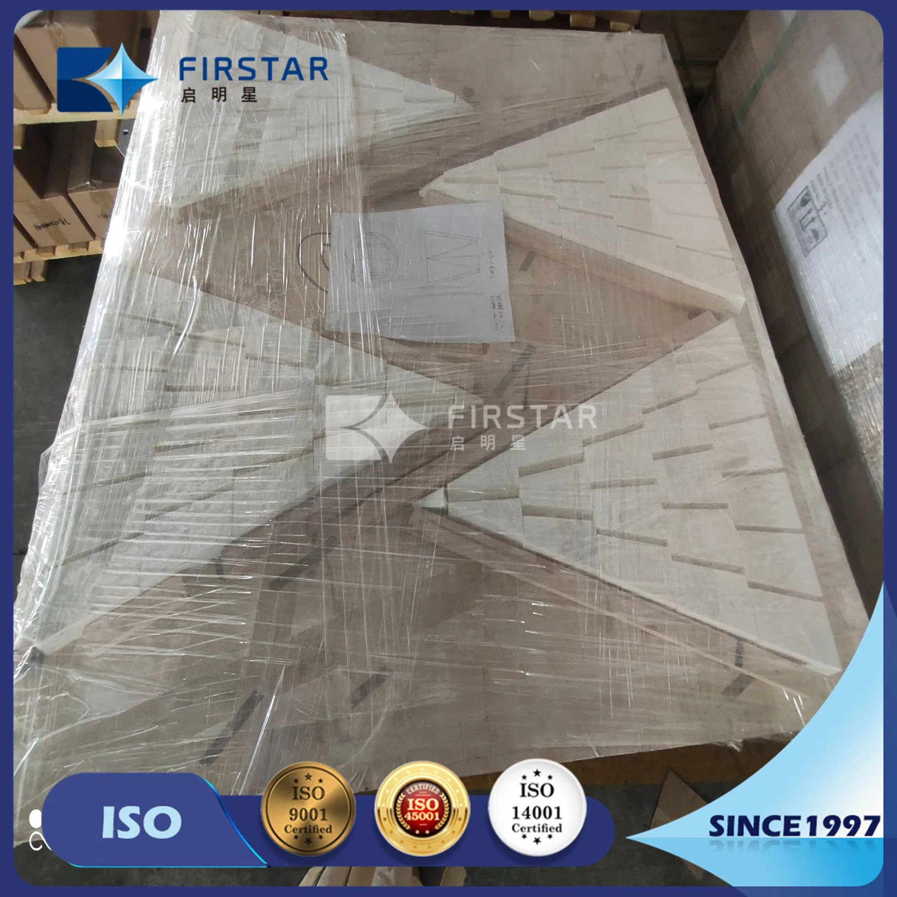 Premium Alumina Ceramic Tiles for Cyclone Applications and Durability