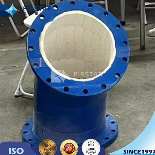 Abrasion Resistance Alumina Ceramic Lined Pipelines Applied in Mining Industry