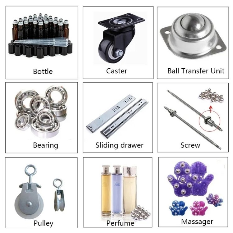 Saige Chrome Steel Ball High-Quality Engineering Component for All Needs 1.2mm-25.4mm