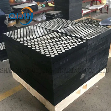 Surface Painting Steel Rubber Backed Ceramic Wear Liner