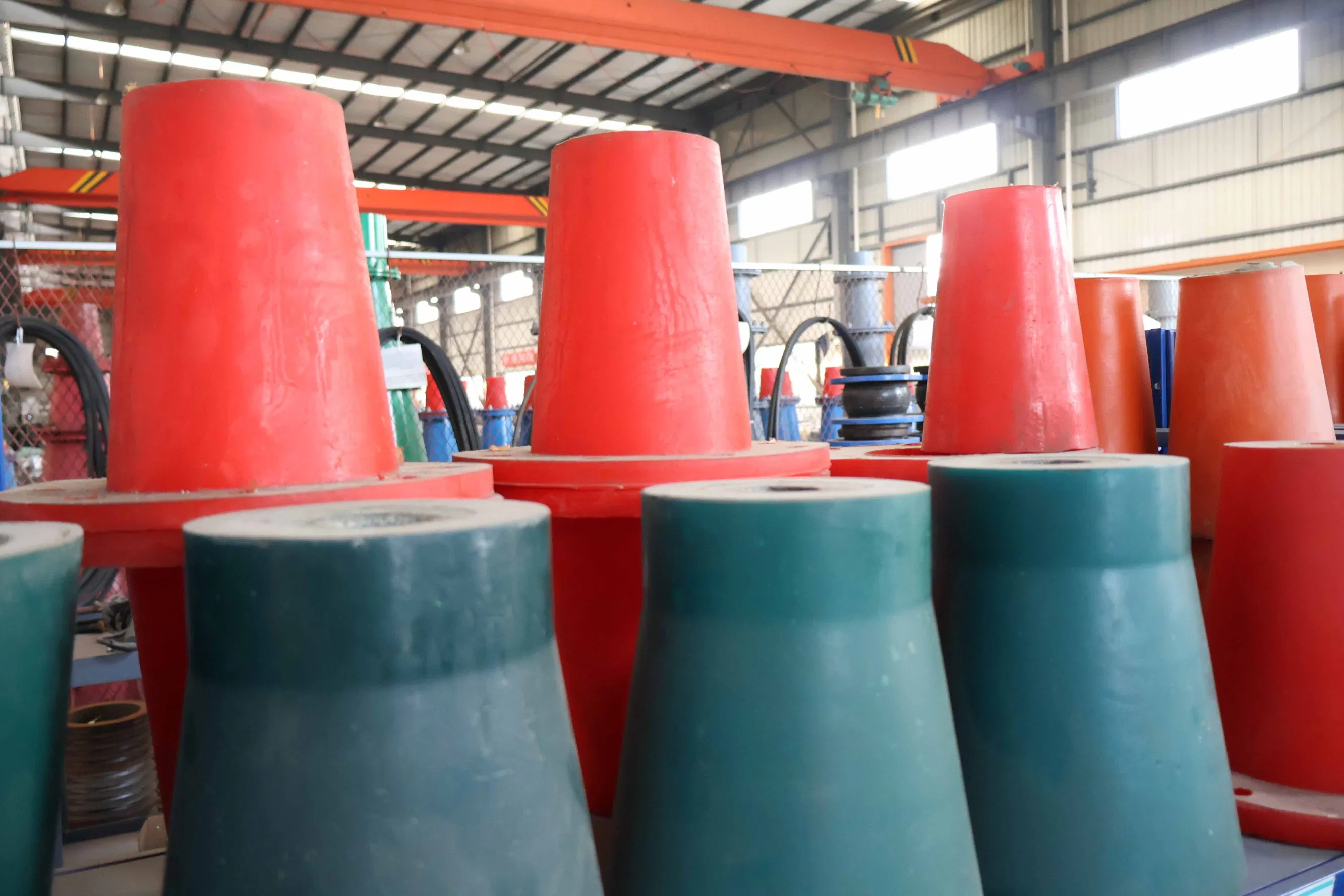 Wear-Resistant Bimetallic Steel Cyclone Separator with Rubber Liner for Mining Coal Dewatering China Factory Supply