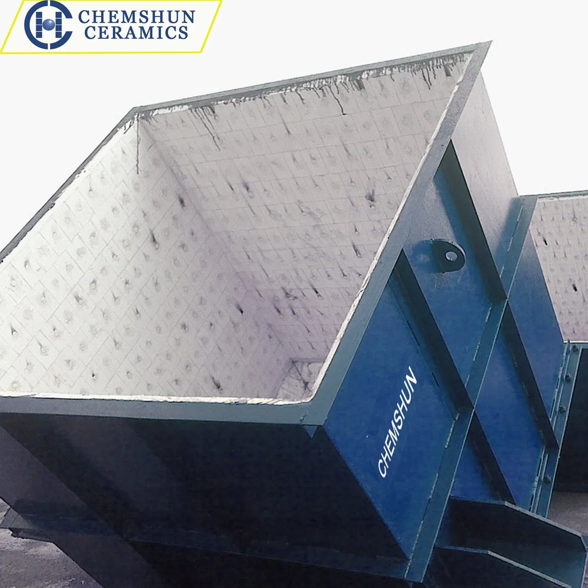 Chemshun Alumina Ceramic Tile Lined Mining Equipment