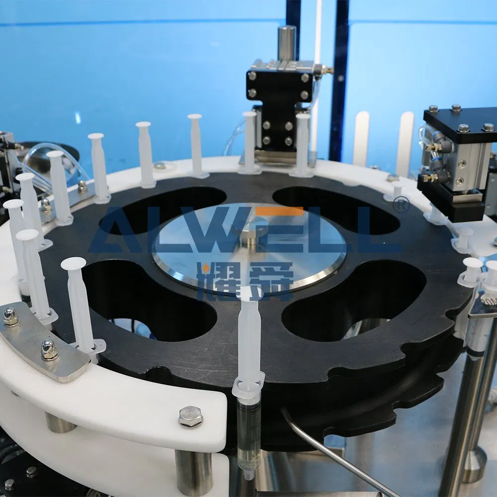 Alwell Prefilled Glass Plastic Disposable Syringe Filling Machine