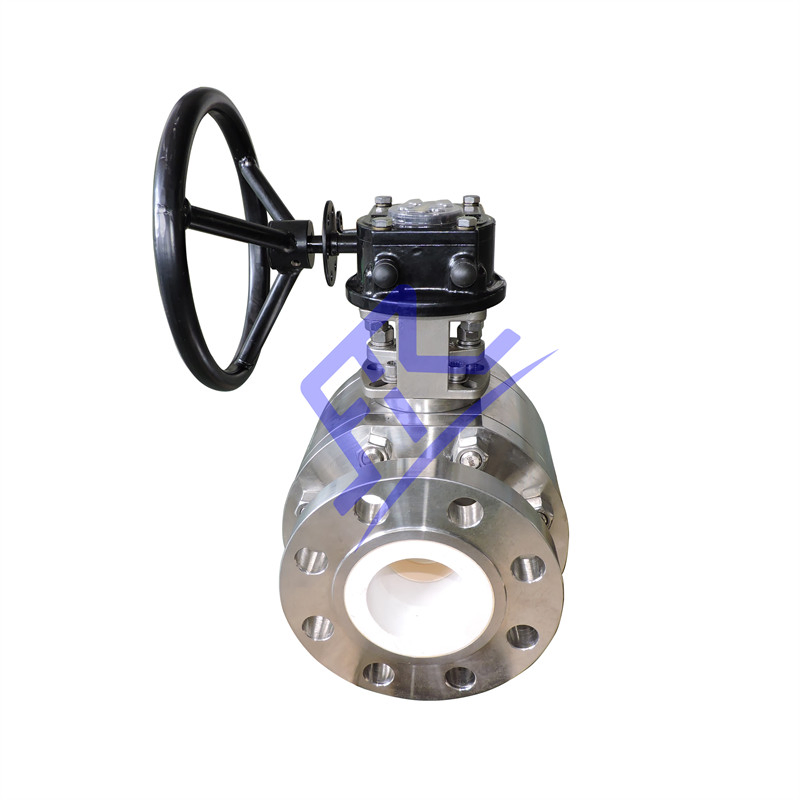 Stainless Steel Manual Ceramic Lined Composite Ball Valves for Corrosive Medium