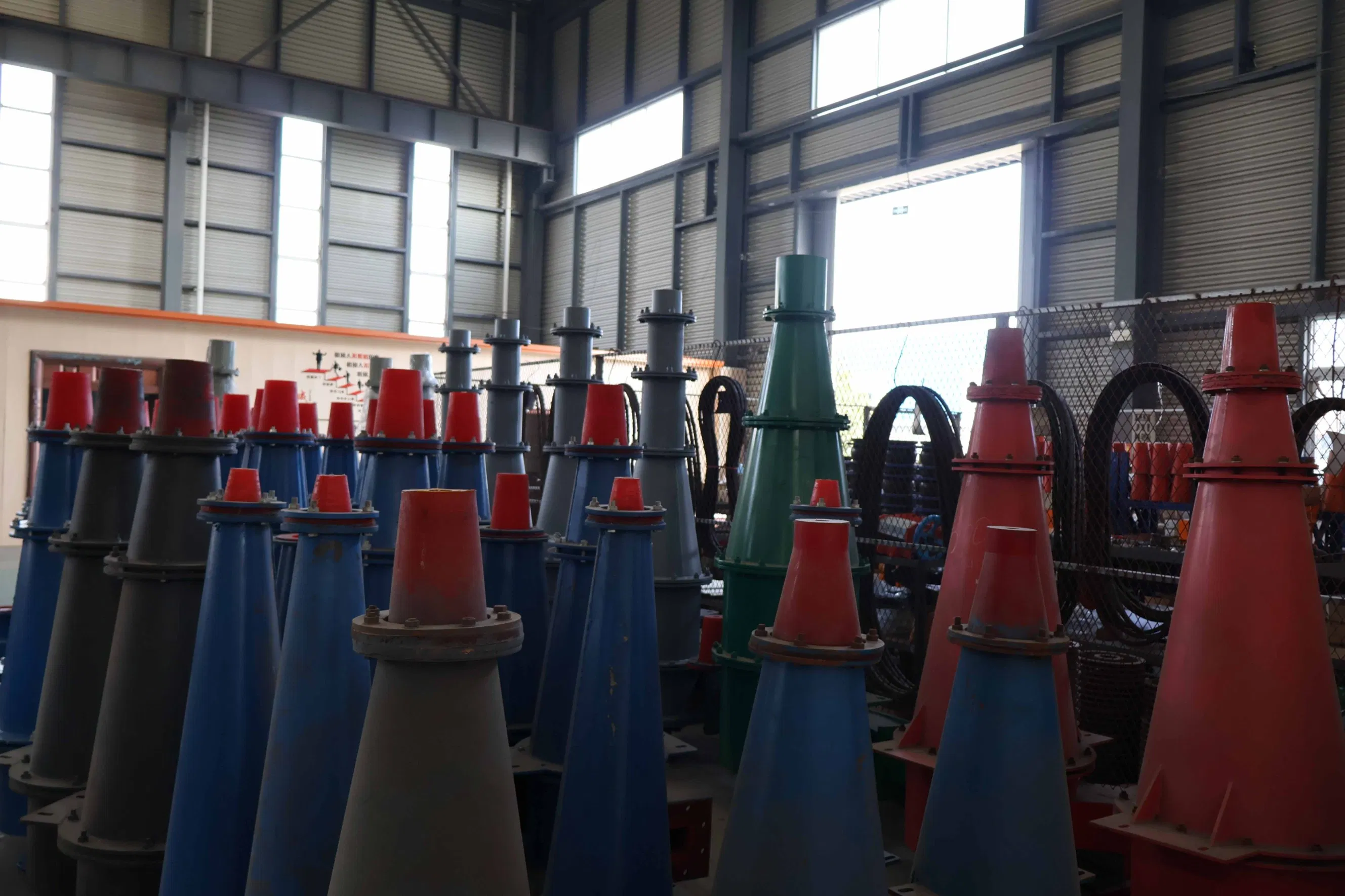 Wear-Resistant Bimetallic Steel Cyclone Separator with Rubber Liner for Mining Coal Dewatering China Factory Supply