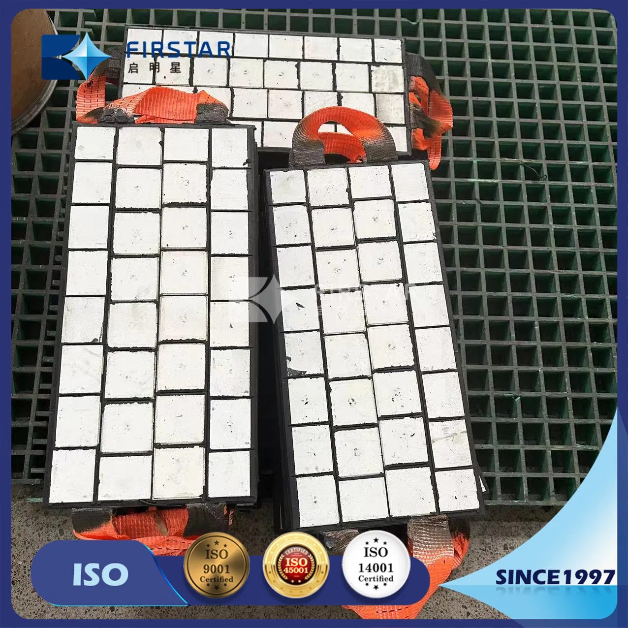 High Quality Wear Resistant Liner Steel Ceramic Rubber Composite Wear Plate Size Customizable