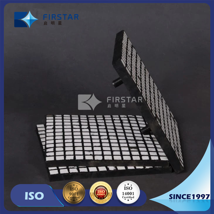 High-Durability Composite Rubber Ceramic Liner Plates for Chutes