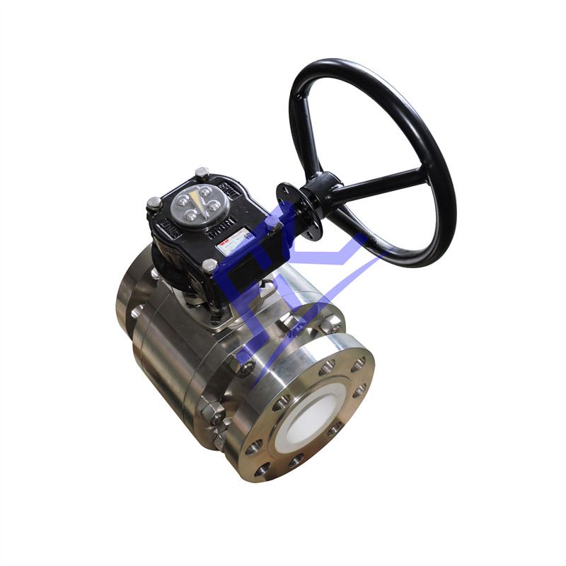 Stainless Steel Manual Ceramic Lined Composite Ball Valves for Corrosive Medium