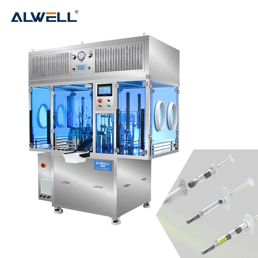 Alwell Chitosan Injection Liquid Filling Machine, Pre-Sealed Pre-Filled Needle, Syringe Filling Machine