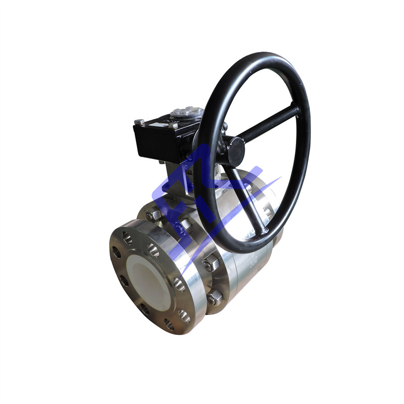 Stainless Steel Manual Ceramic Lined Composite Ball Valves for Corrosive Medium