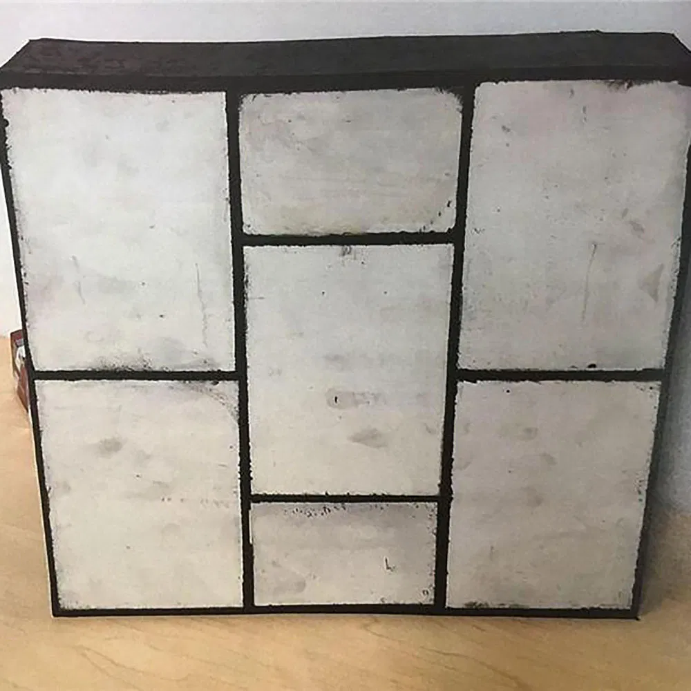 Steel Backed 92% Alumina Ceramic Hole Tiles for Chute Abrasion Resistant Liners