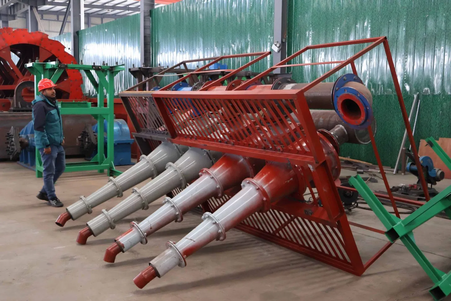 Durable Q345 Carbon Steel Frame Cyclone Separator with Wear-Resistant Rubber Liner for Mining Operations Wholesale 2025