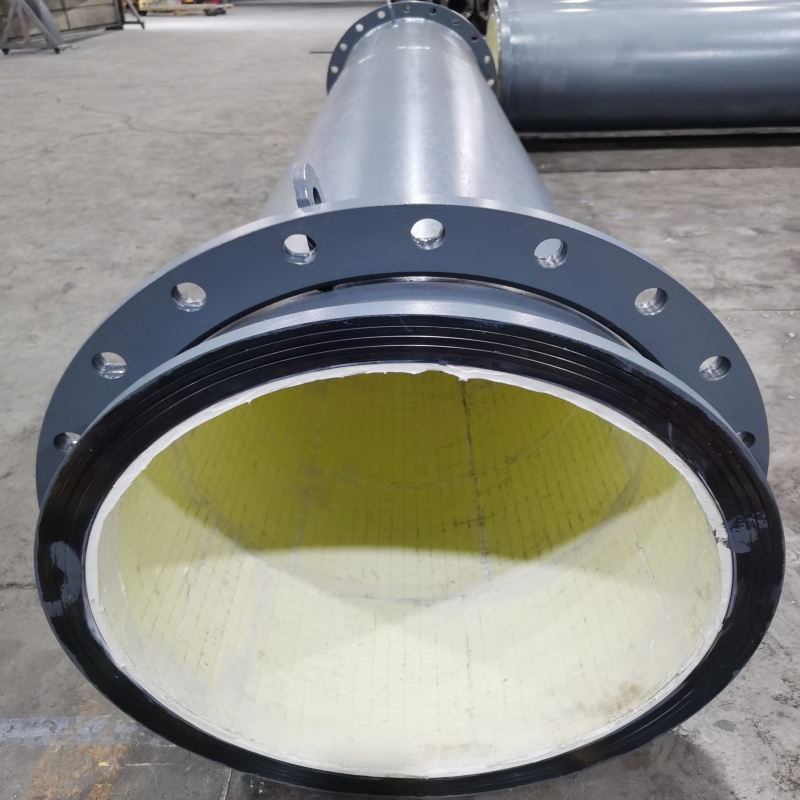 Mining and Mineral Processing Use Abrasion-Resistant Alumina Ceramic Lined Stainless Steel Pipe