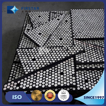 Manufacturer Impact Absorbing Ceramic Wear Liner for Chute and Conveyor Lining