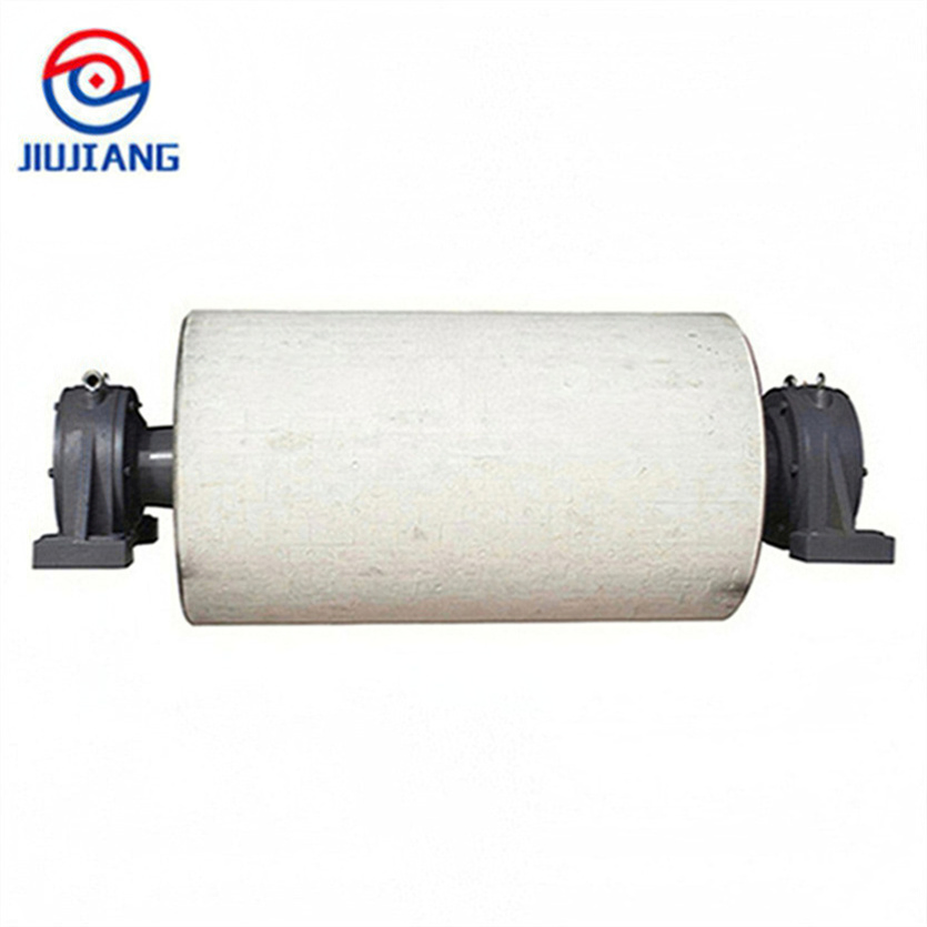Wear Resistant Cold Bonded Ceramic Lagging Pulley for Ore Plants