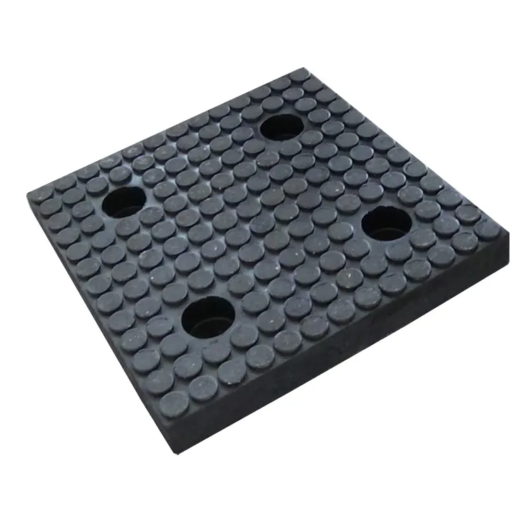 Lining plate with holes