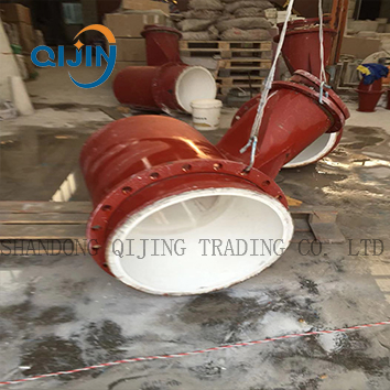 Premium Custom Ceramic Lined Elbow for Powder Pneumatic Conveying System