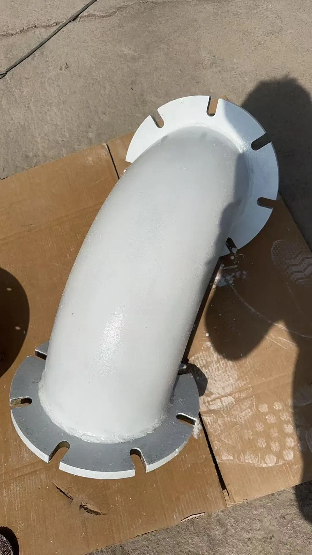 High-Performance Alumina Ceramic Lined Steel Pipeline Elbow Bends