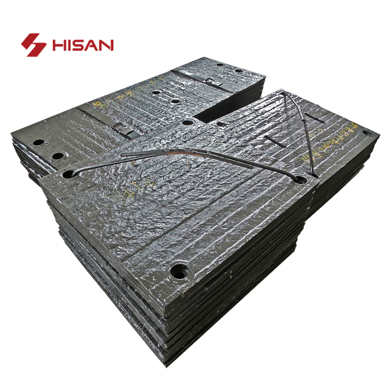 Hisan Mining Conveying Chute Chrome Carbide Overlay Hardfacing Wear Resistant Liner Plate