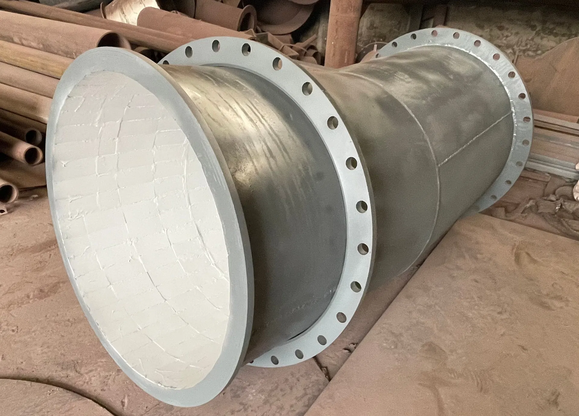 Ceramic Tile Lined Pipe