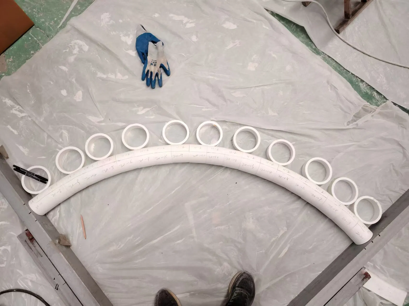 High Quality Ceramic Lined Stainless Steel Pipe Fittings for Pneumatic Conveying