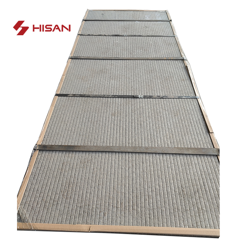 Hisan Cement Chute Feeder Cco Hardfacing Clad Wear Resistant Steel Hard Plate